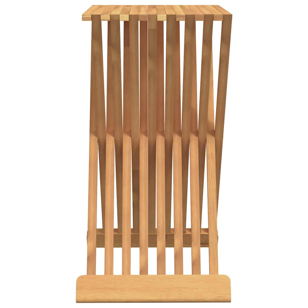 vidaXL Folding Stool 40x32.5x70 cm Solid Wood Teak 5