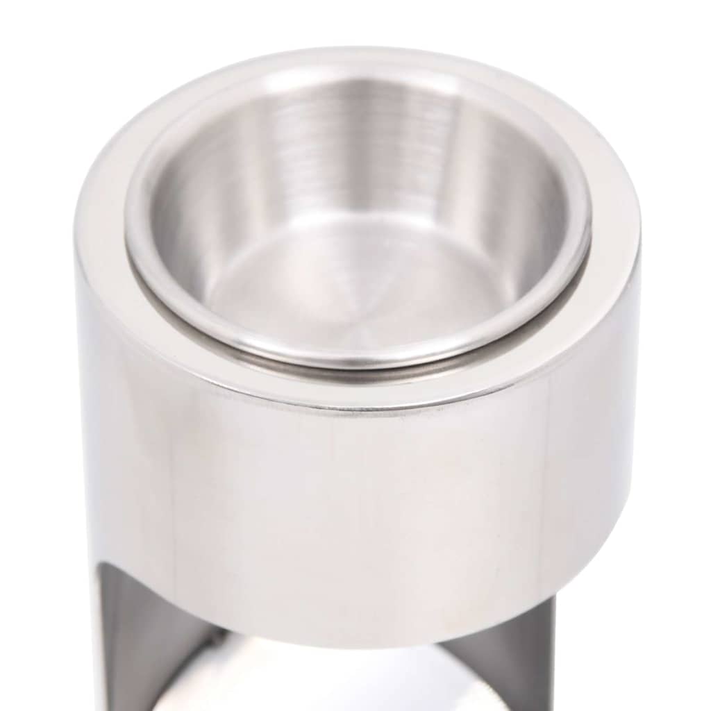 149570 vidaXL Wall Mounted Ashtray Stainless Steel 6