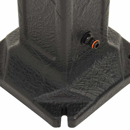 vidaXL Garden Tanker with Faucet Anthracite Stone Look 6