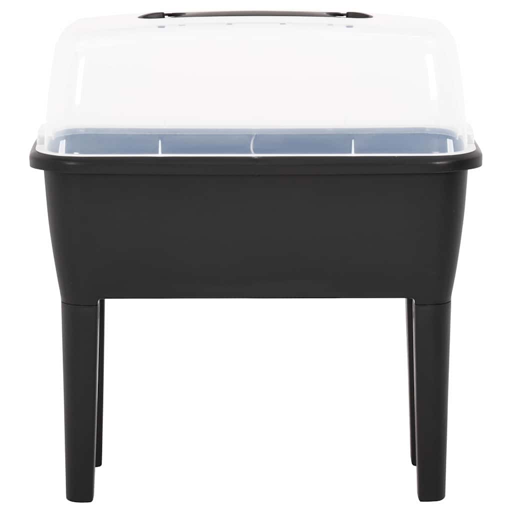 vidaXL Raised Bed | Anthracite | Polypropylene | Medium | Height-Adjustable 2