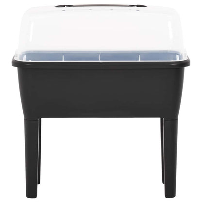 vidaXL Raised Bed | Anthracite | Polypropylene | Medium | Height-Adjustable 2