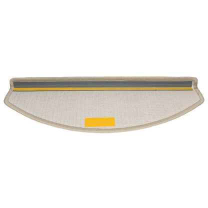 vidaXL Stair mats 10 pcs 65 x 24 x 4 cm Non-Slip Taupe 6