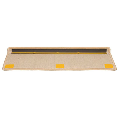 vidaXL Stair Mat | Set of 10 | Brown 5