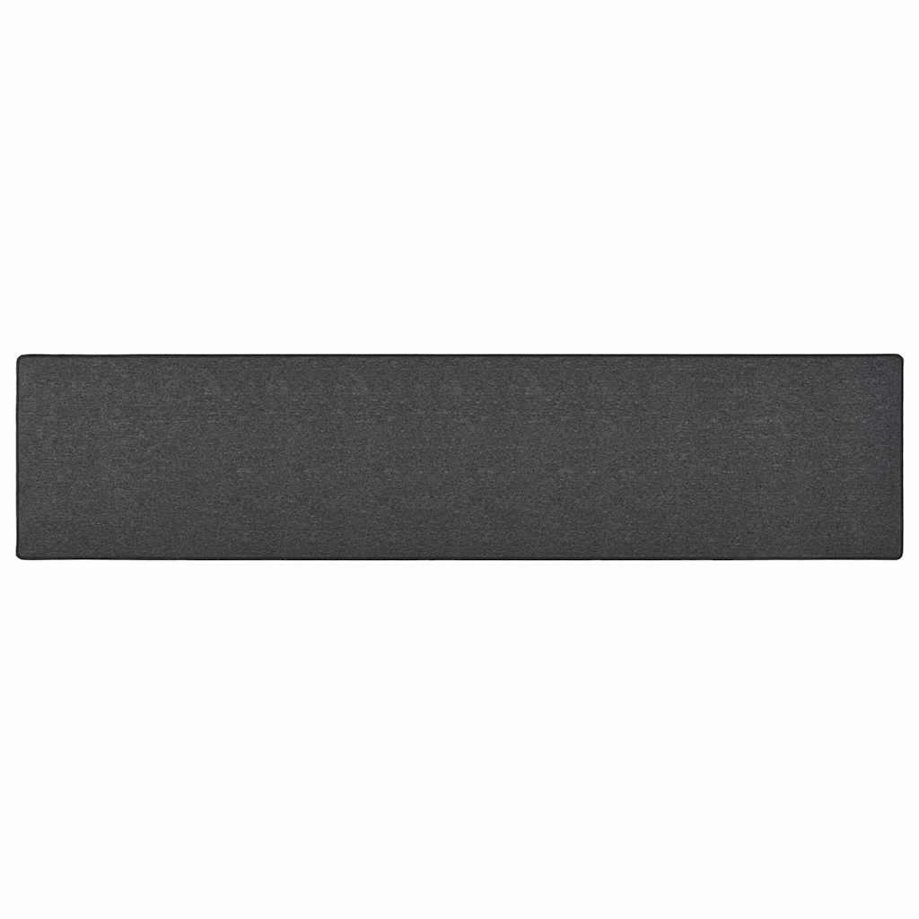 vidaXL Carpet Runner | Anthracite | 100% polypropylene | 80 x 400 cm 1