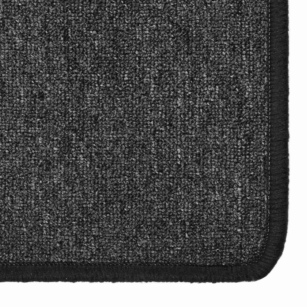 vidaXL Carpet Runner | Anthracite | 100% polypropylene | 80 x 400 cm 3