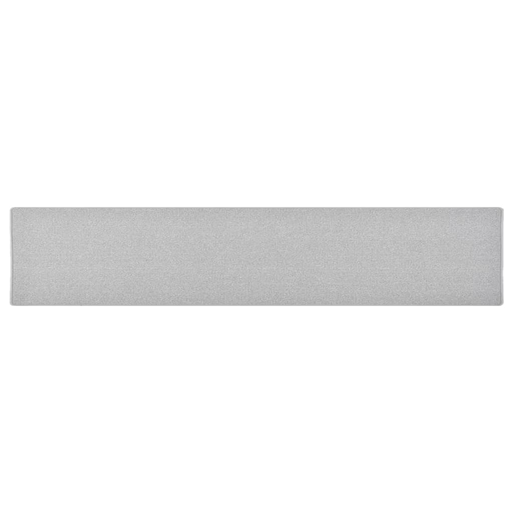 vidaXL Carpet Runner | Light grey | Polypropylene | 80 x 400 cm | Non-slip 1