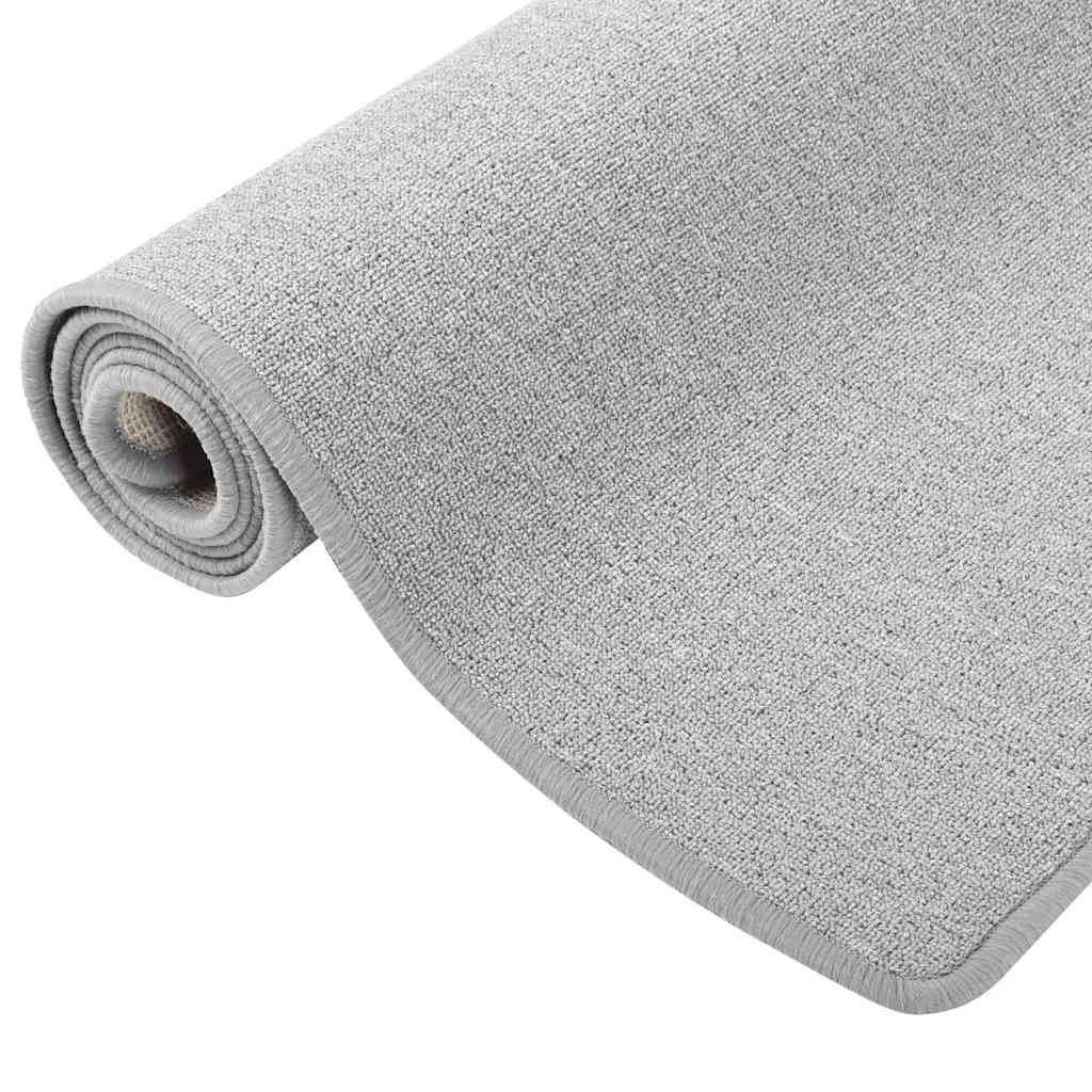vidaXL Carpet Runner | Light grey | Polypropylene | 80 x 400 cm | Non-slip 2