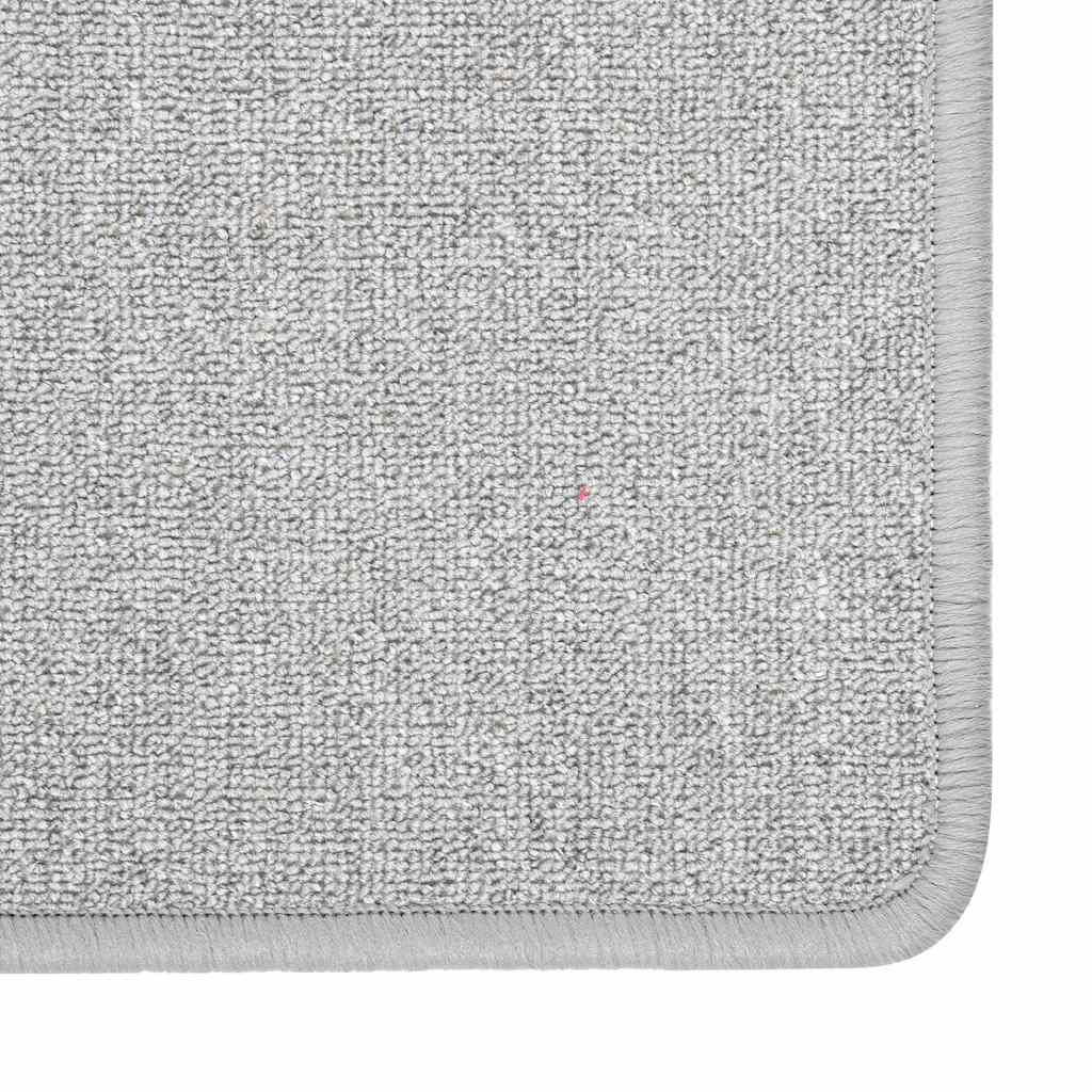 vidaXL Carpet Runner | Light grey | Polypropylene | 80 x 400 cm | Non-slip 3