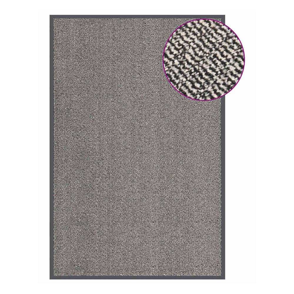Dust Control Mat Rectangular Tufted 120x180 cm Light brown