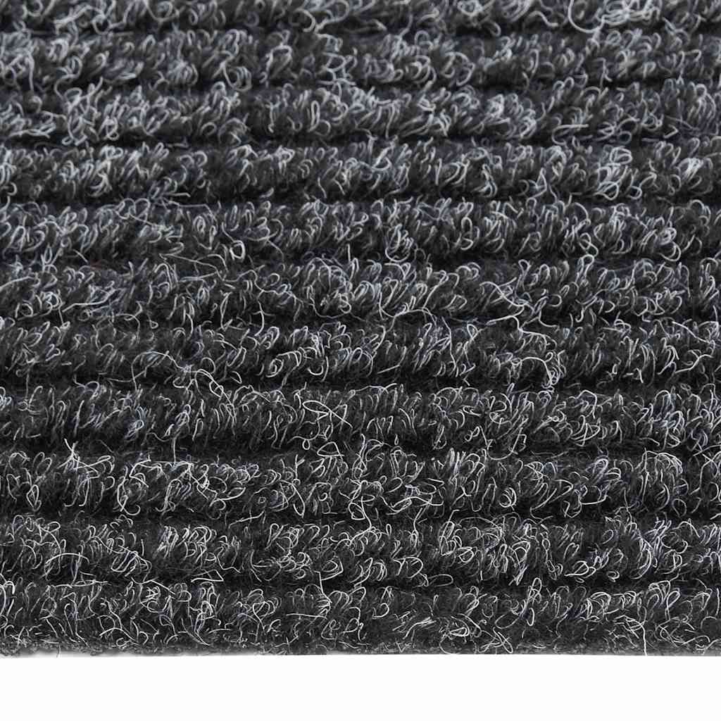 vidaXL Carpet Runner | Anthracite | 70% PP, 30% PES | 100 x 300 cm | Non-slip 4