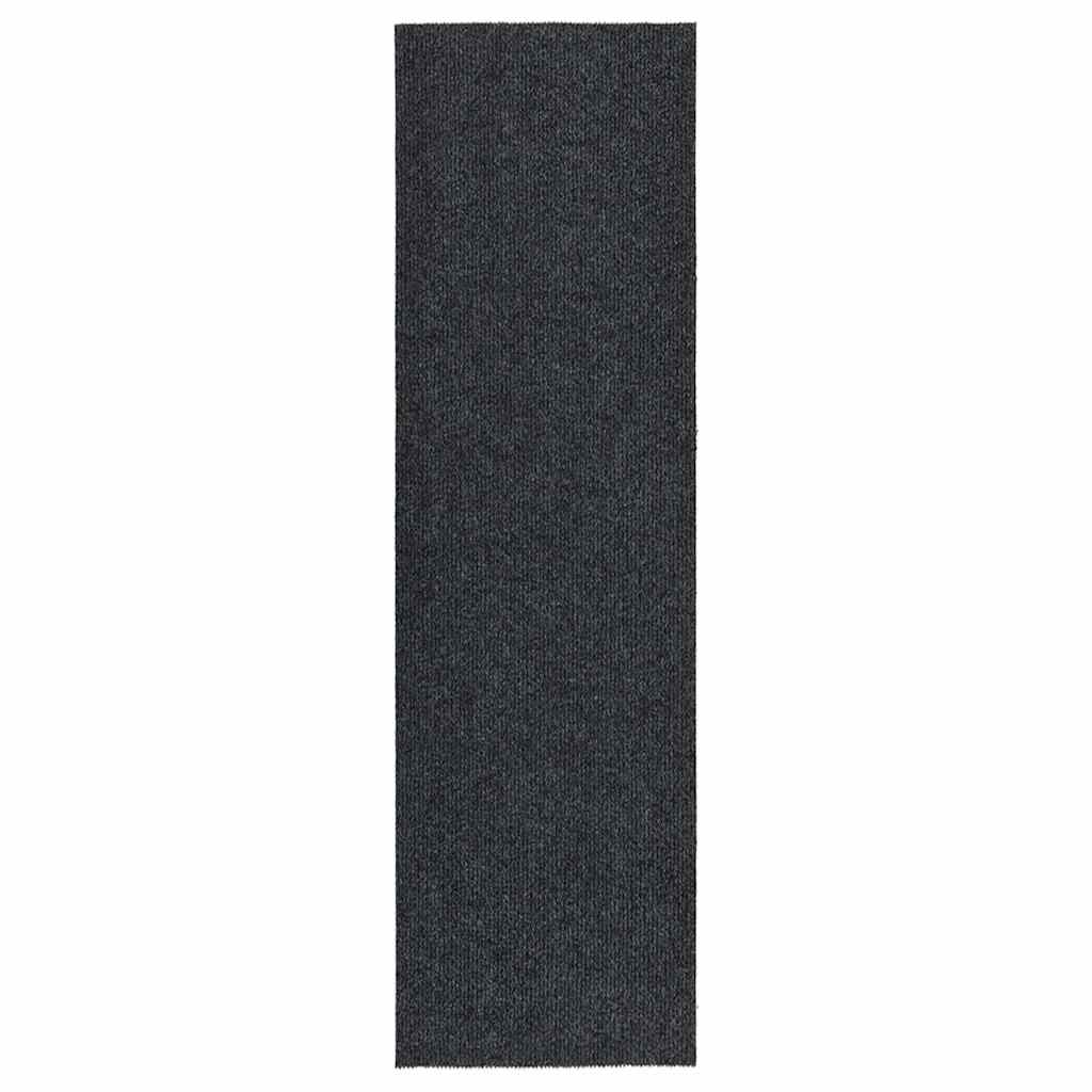 vidaXL Dirt Trapper Carpet Runner 100x350 cm Anthracite 1