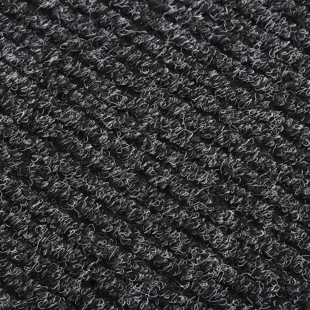 vidaXL Dirt Trapper Carpet Runner 100x350 cm Anthracite 2