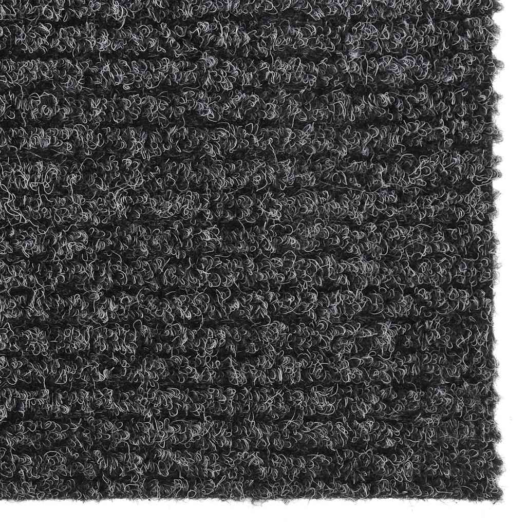 vidaXL Dirt Trapper Carpet Runner 100x350 cm Anthracite 3