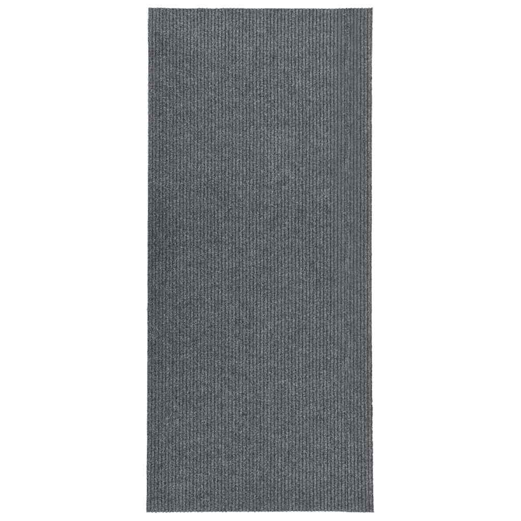 vidaXL Carpet Runner | Grey | 70% Polypropylene, 30% Polyester | 100 x 250 cm 1