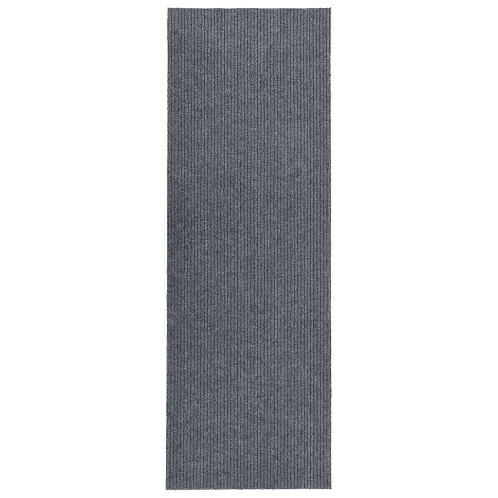 vidaXL Dirt Trapper Carpet Runner Width 100 cm Grey