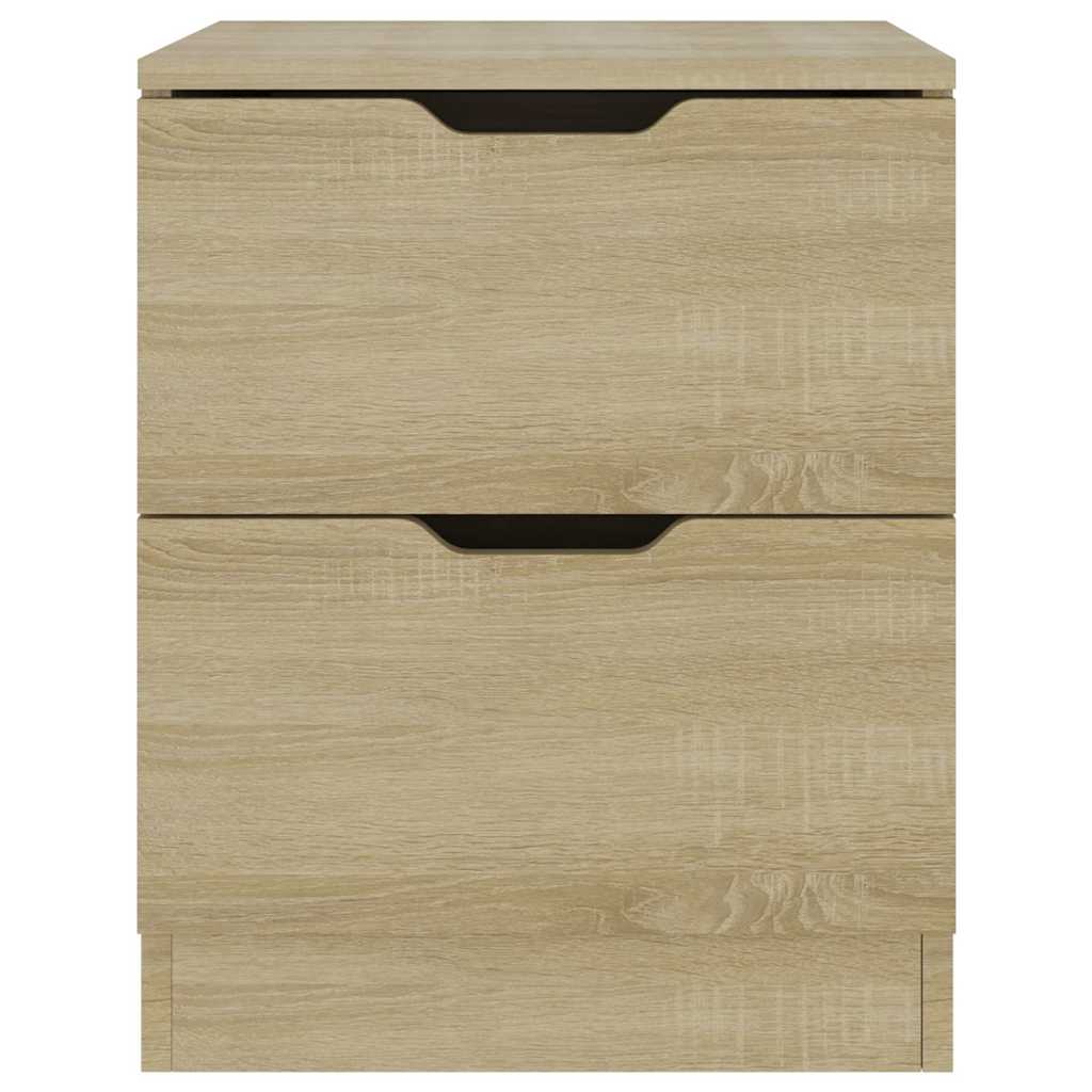 vidaXL Bedside Cabinet | Sonoma Oak | Engineered Wood | Standard 3