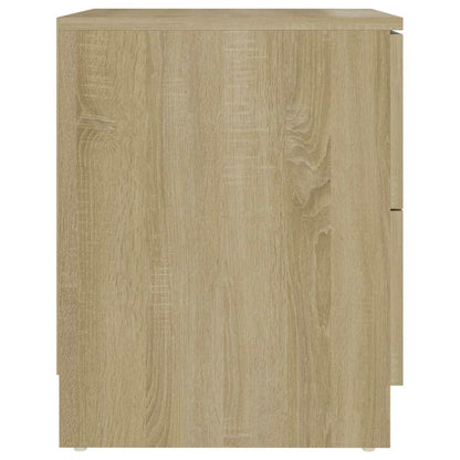 vidaXL Bedside Cabinet | Sonoma Oak | Engineered Wood | Standard 4