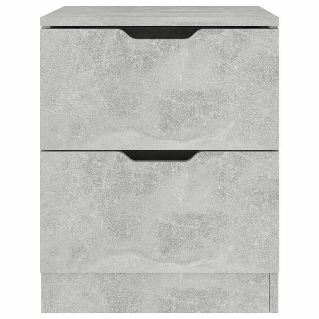 vidaXL Bedside Cabinet | Concrete Grey | Engineered wood | Medium 3