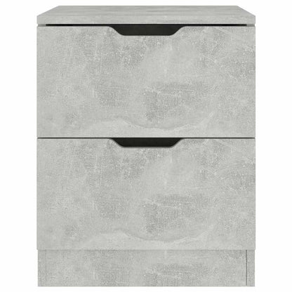 vidaXL Bedside Cabinet | Concrete Grey | Engineered wood | Medium 3