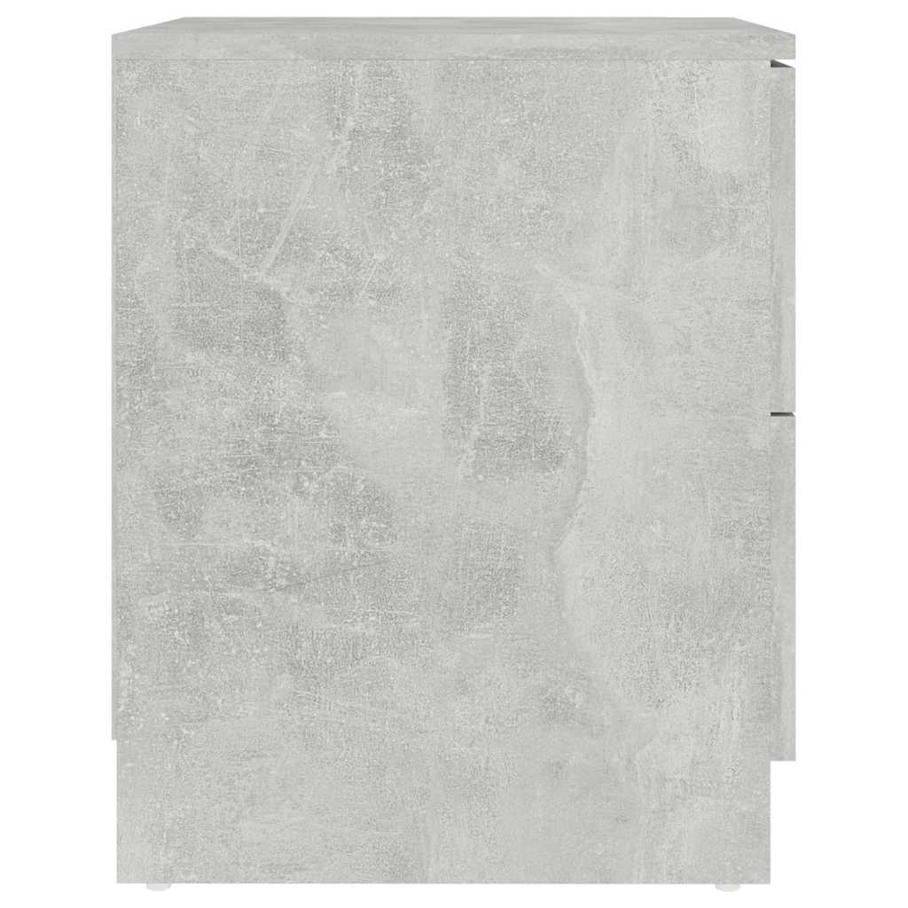 vidaXL Bedside Cabinet | Concrete Grey | Engineered wood | Medium 4