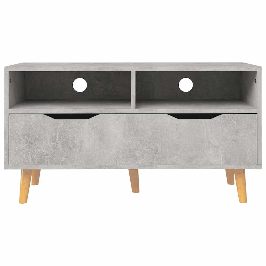 326781 vidaXL TV Cabinet Concrete Grey 90x40x48,5 cm Engineered Wood 4