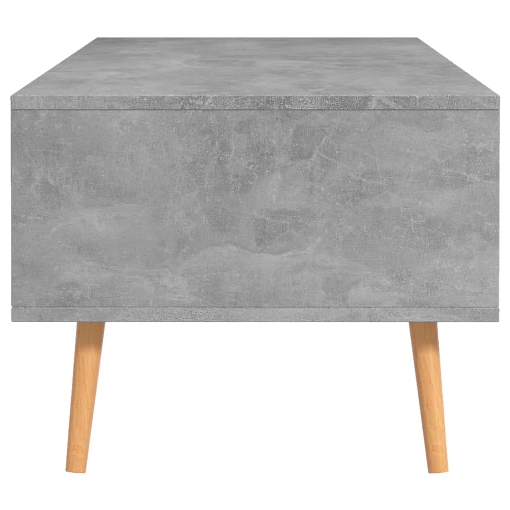 vidaXL Coffee Table | Concrete grey | Engineered wood, MDF | 100 cm 6