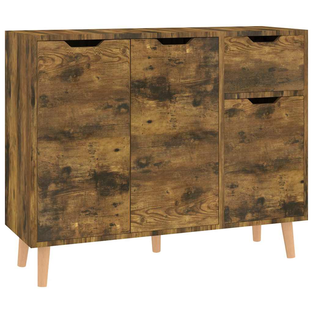 vidaXL Sideboard | Smoked oak | Engineered wood | Medium | Sideboard 2