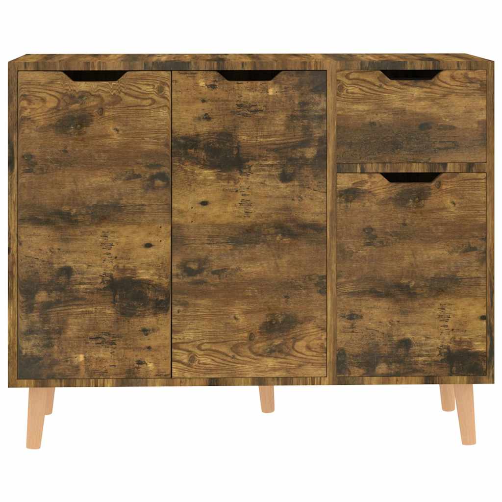 vidaXL Sideboard | Smoked oak | Engineered wood | Medium | Sideboard 3