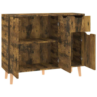vidaXL Sideboard | Smoked oak | Engineered wood | Medium | Sideboard 6