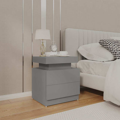 vidaXL Bedside Cabinet 45x35x52 cm Engineered Wood