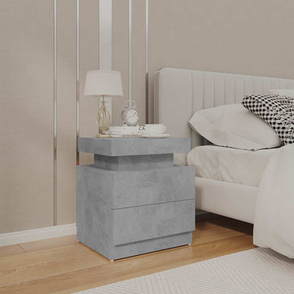 vidaXL Bedside Cabinet 45x35x52 cm Engineered Wood