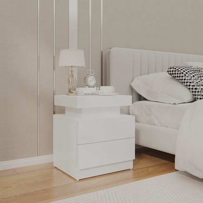 vidaXL Bedside Cabinet 45x35x52 cm Engineered Wood