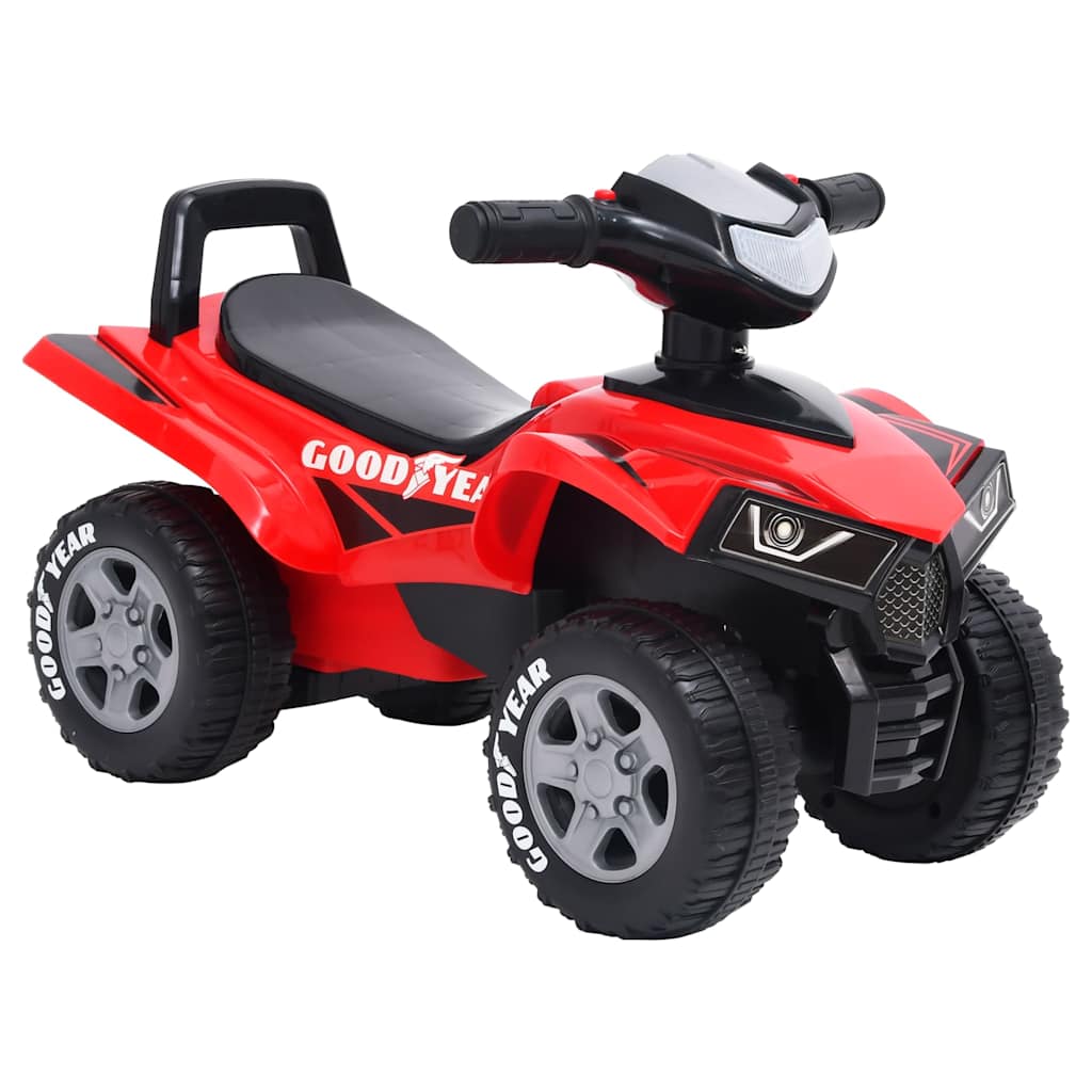 vidaXL Children's Ride-on Quad Good Year Red 1