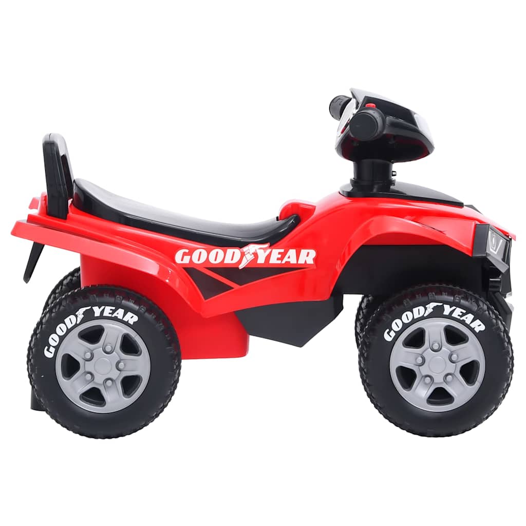 vidaXL Children's Ride-on Quad Good Year Red 3