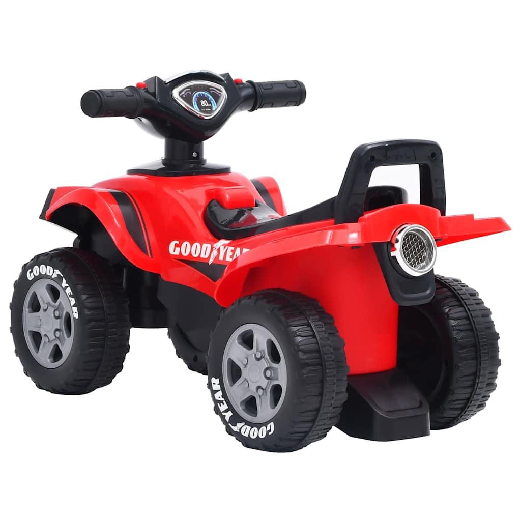 vidaXL Children's Ride-on Quad Good Year Red 4