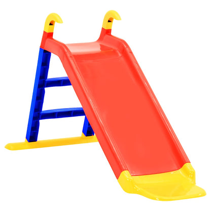 vidaXL Slide | Red | Polypropylene | Compact | Lightweight | Slide | Other 1
