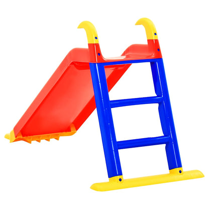 vidaXL Slide | Red | Polypropylene | Compact | Lightweight | Slide | Other 4