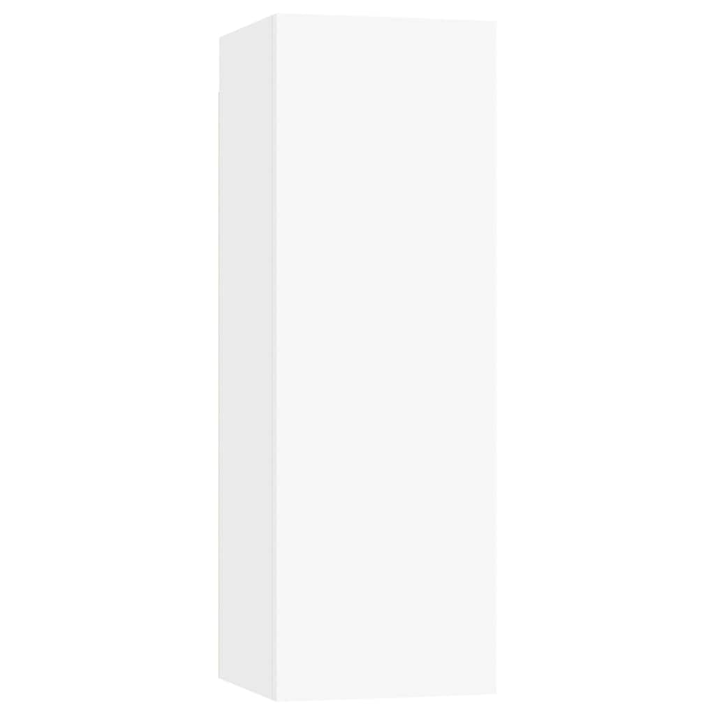 vidaXL TV Cabinet | White | Engineered wood | Medium | TV Cabinet | Rectangular 2