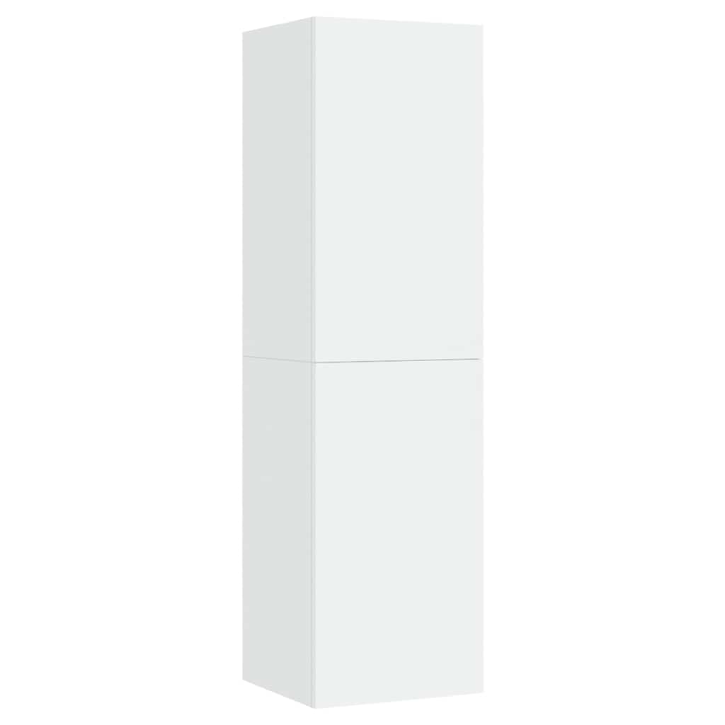 vidaXL TV Cabinet | White | Engineered wood | Wall Cabinet | Rectangular 2