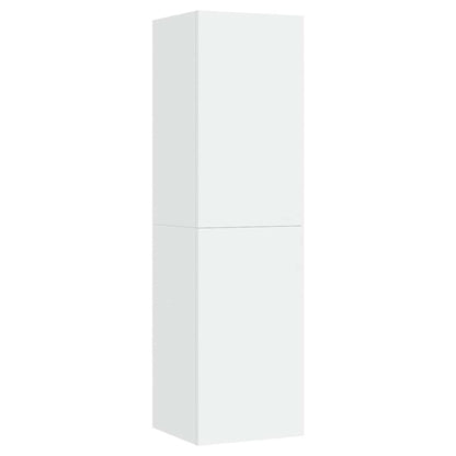 vidaXL TV Cabinet | White | Engineered wood | Wall Cabinet | Rectangular 2