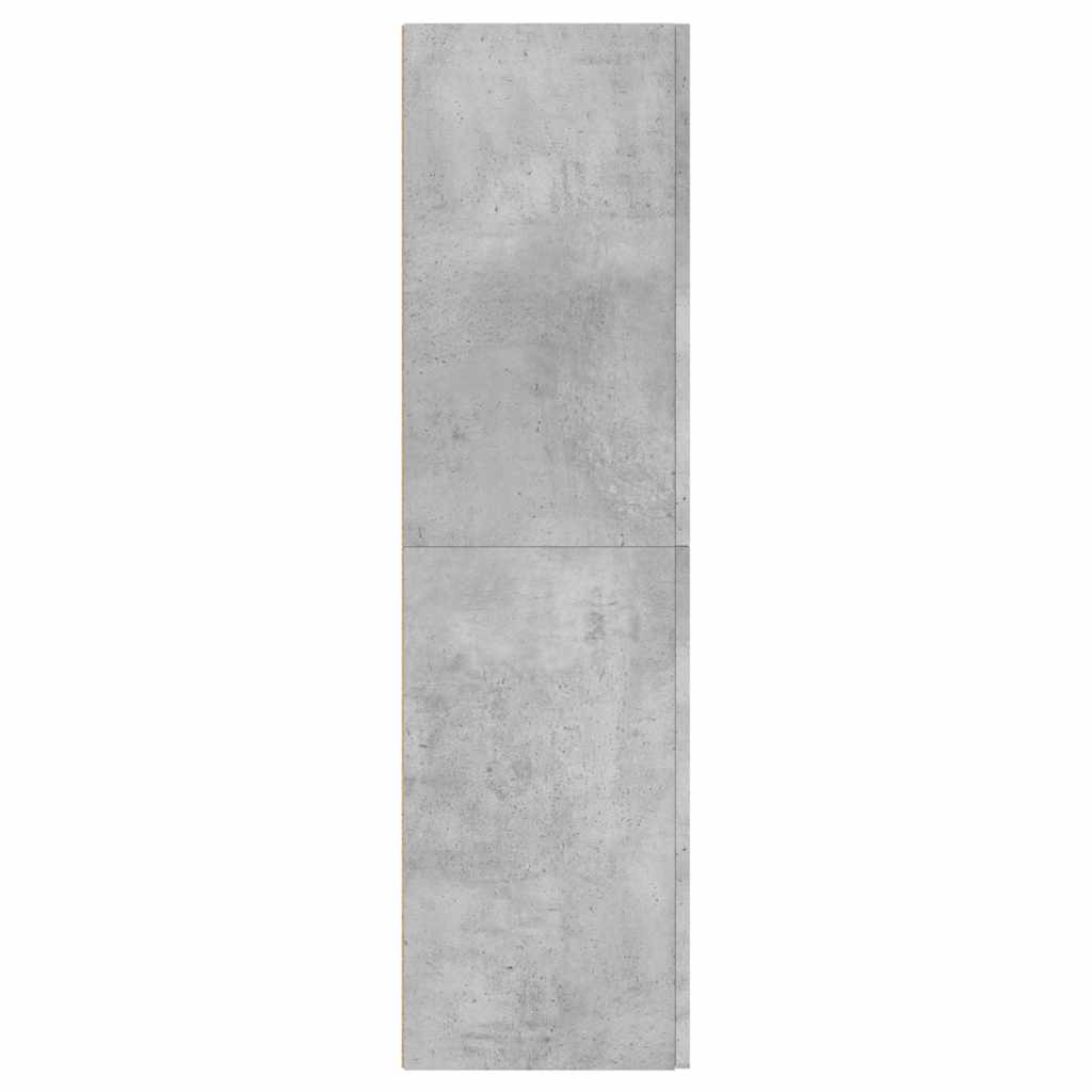 vidaXL TV Cabinet | Concrete Grey | Engineered Wood | Medium | TV Cabinets 4