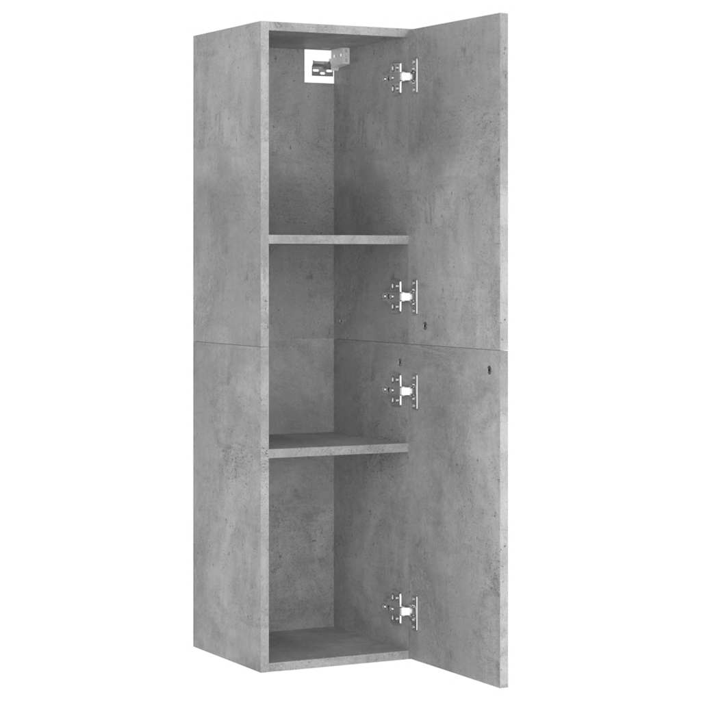 vidaXL TV Cabinet | Concrete Grey | Engineered Wood | Medium | TV Cabinets 5
