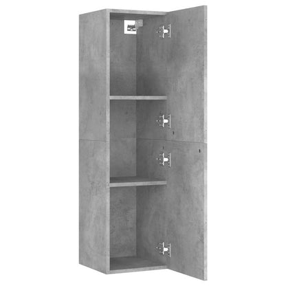 vidaXL TV Cabinet | Concrete Grey | Engineered Wood | Medium | TV Cabinets 5