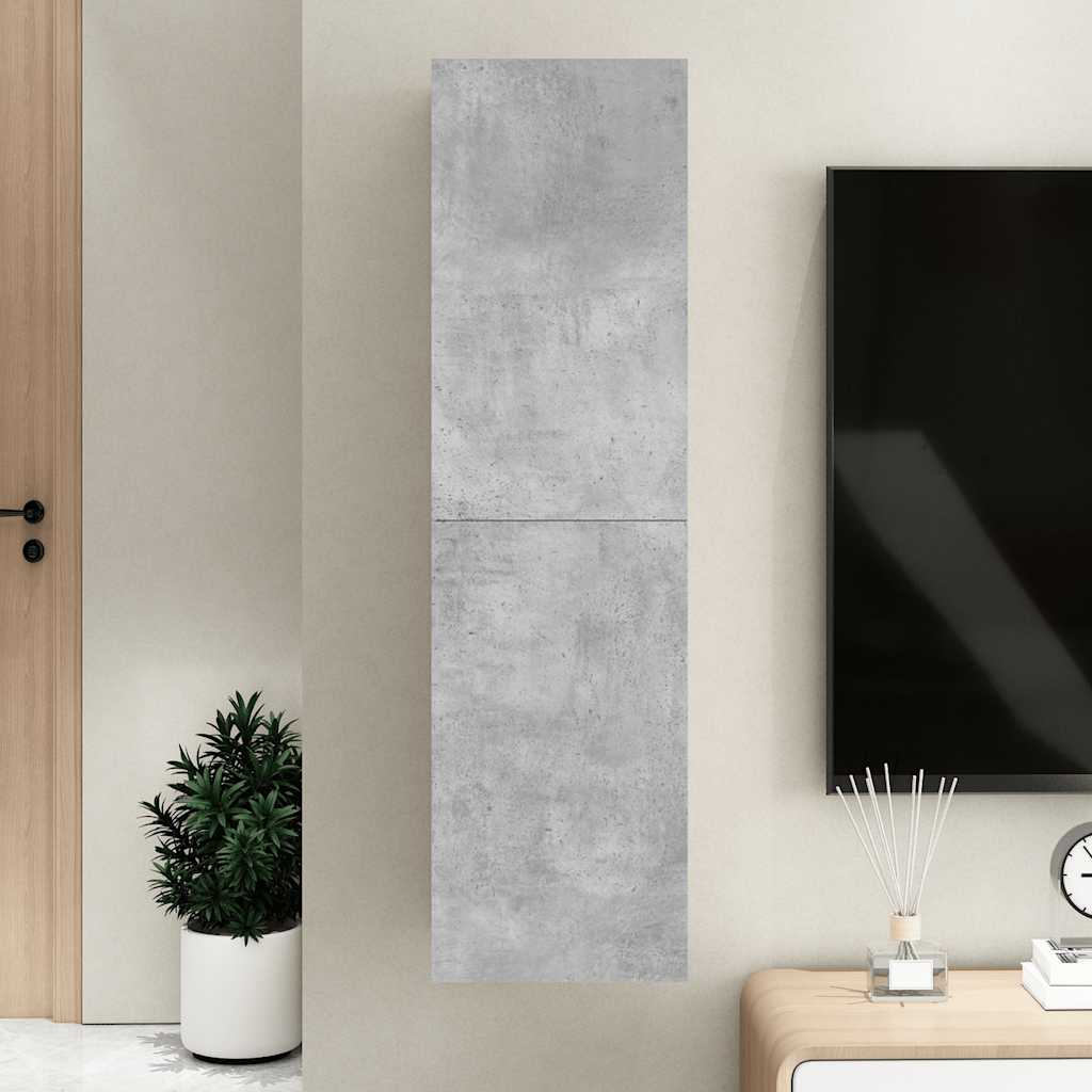 vidaXL TV Cabinet | Concrete Grey | Engineered Wood | Medium | TV Cabinets 1