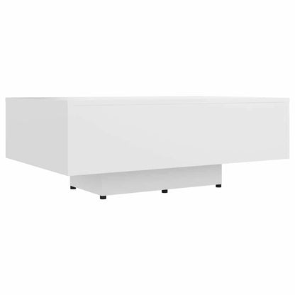 vidaXL Couch Table | White | Engineered wood | 85x55x31 cm | Simple 2