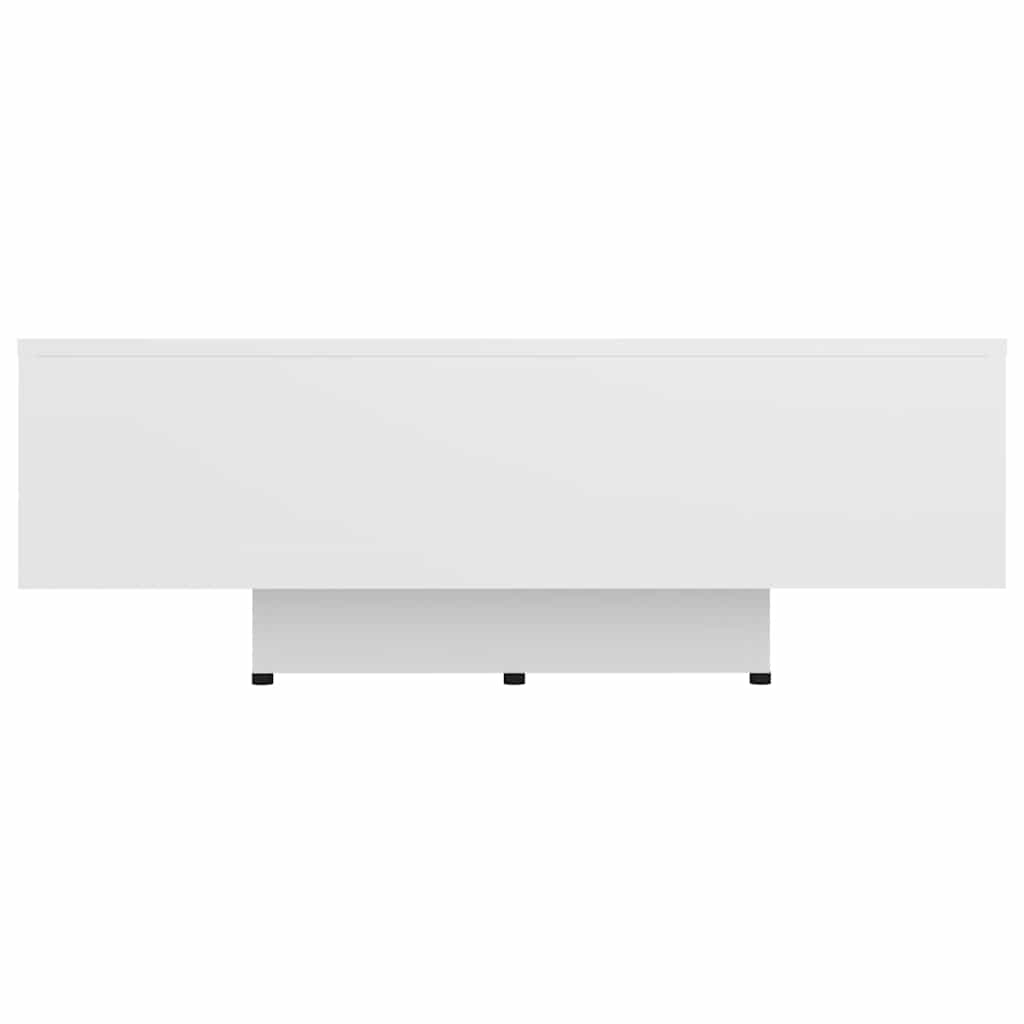 vidaXL Couch Table | White | Engineered wood | 85x55x31 cm | Simple 3