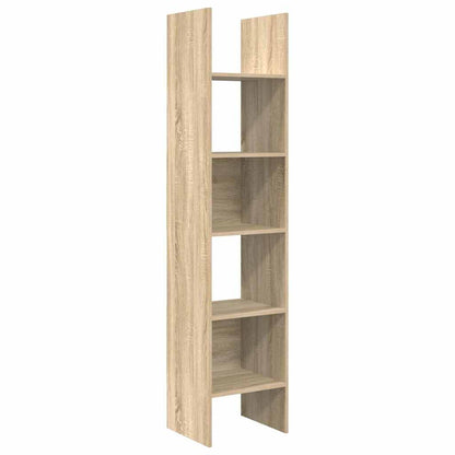 vidaXL Book Cabinet | Sonoma oak | Engineered Wood | 40x35x180 cm | Book Cabinet 2