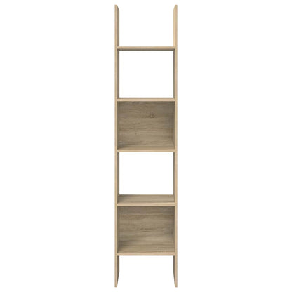 vidaXL Book Cabinet | Sonoma oak | Engineered Wood | 40x35x180 cm | Book Cabinet 5