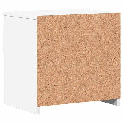 803444 vidaXL Bedside Cabinets 2 pcs White 40x30x39 cm Engineered Wood 6