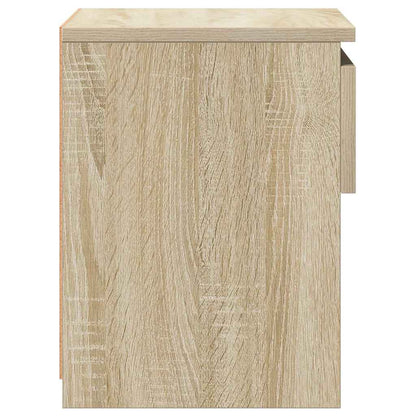803450 vidaXL Bedside Cabinets 2 pcs Sonoma Oak 40x30x39 cm Engineered Wood 6